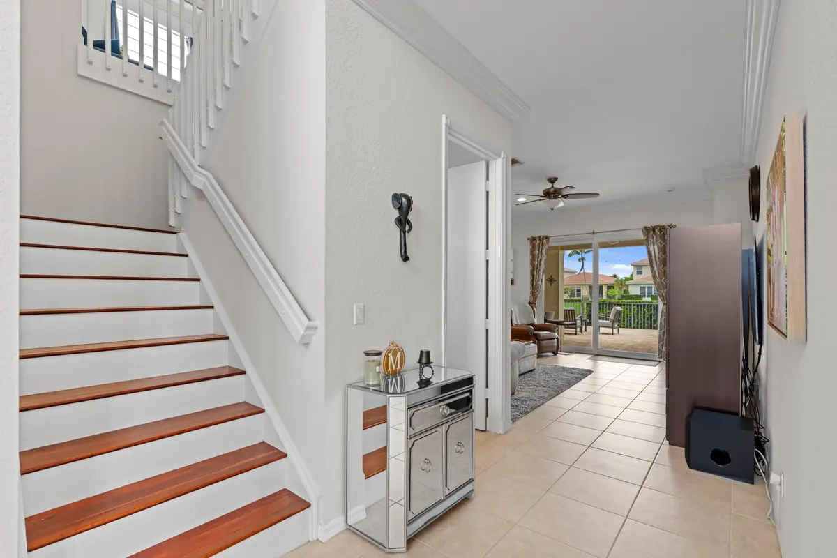 Staircase at 117 Via Condado Way, Palm Beach Gardens