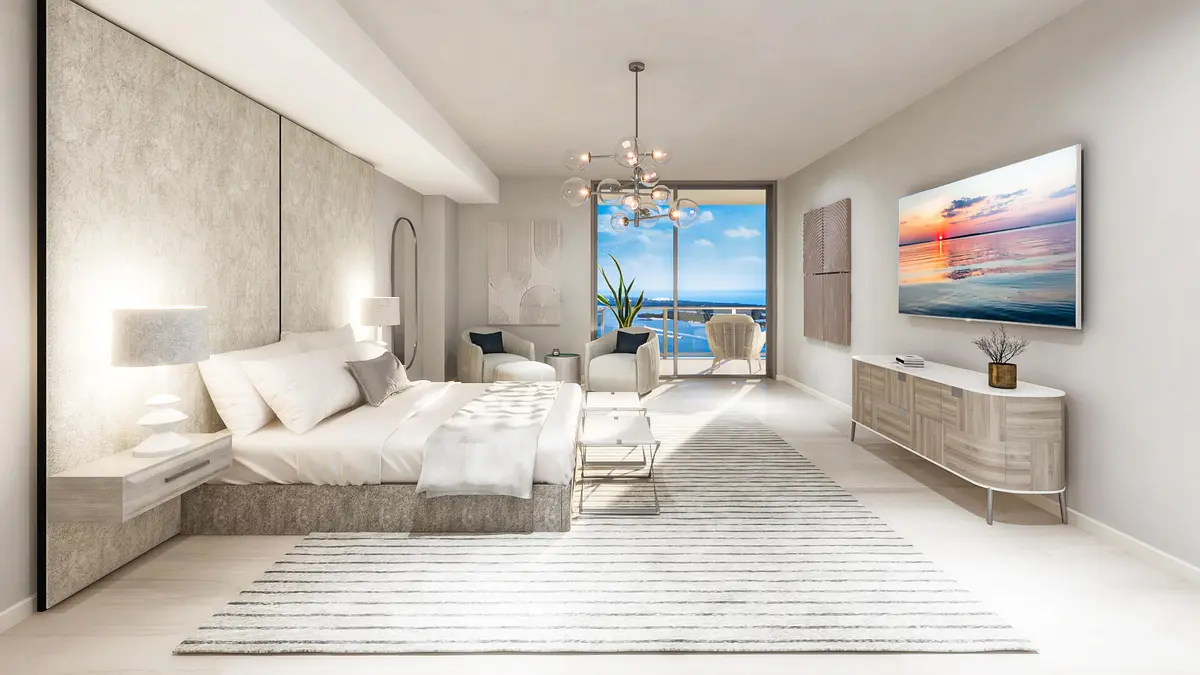 N220_Unit A.07_Cam005_Master Bedroom_e at 220 Lake Shore Drive 917, Lake Park