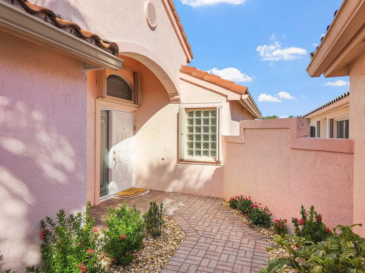 FRONT ENTRANCE at 5111 Pelican Cove Drive, Boynton Beach