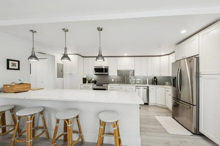Kitchen at 2200 S Ocean Boulevard 203, Delray Beach