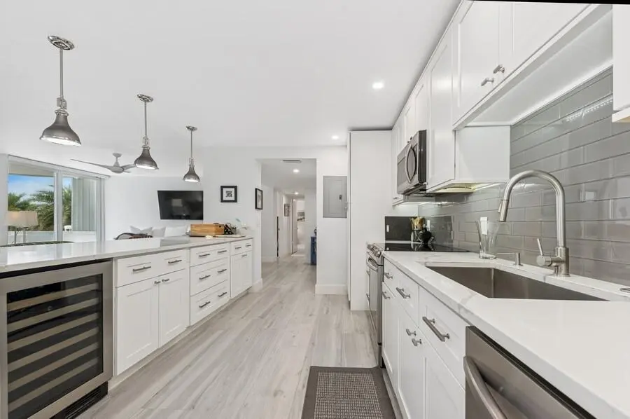 Kitchen at 2200 S Ocean Boulevard 203, Delray Beach
