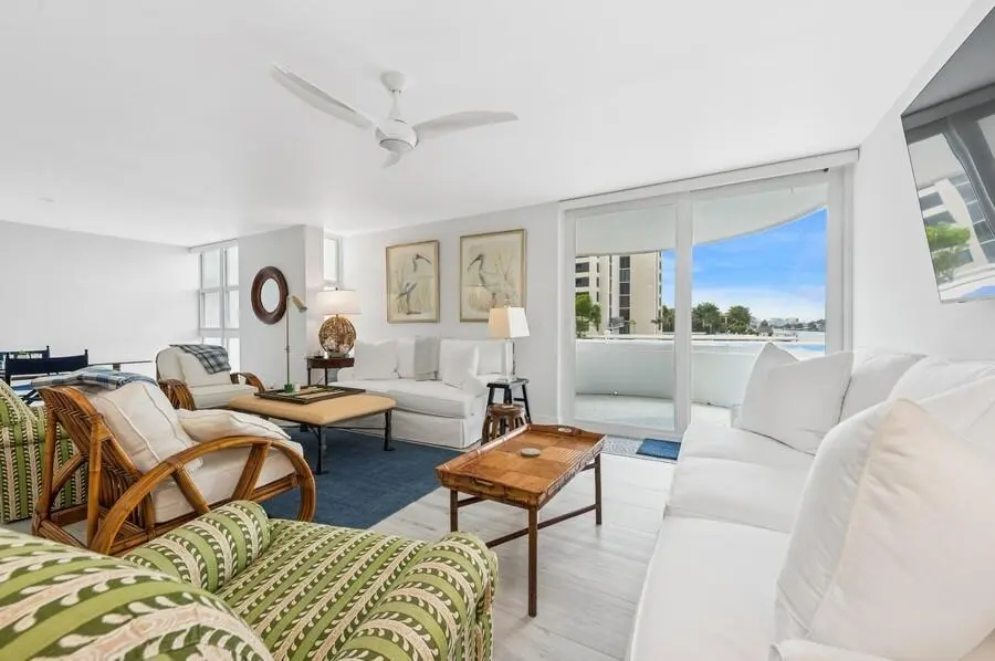 Living Area at 2200 S Ocean Boulevard 203, Delray Beach