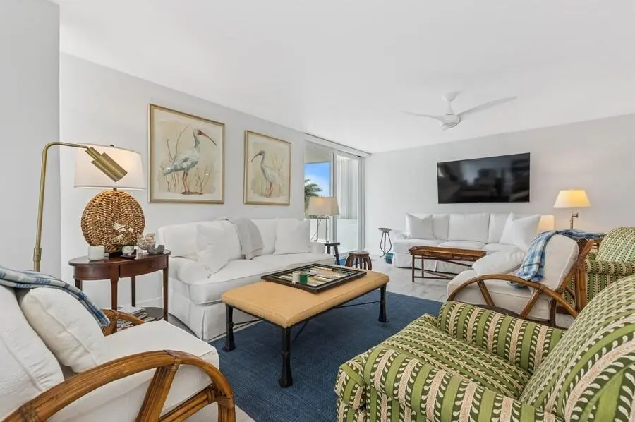 Living Area at 2200 S Ocean Boulevard 203, Delray Beach