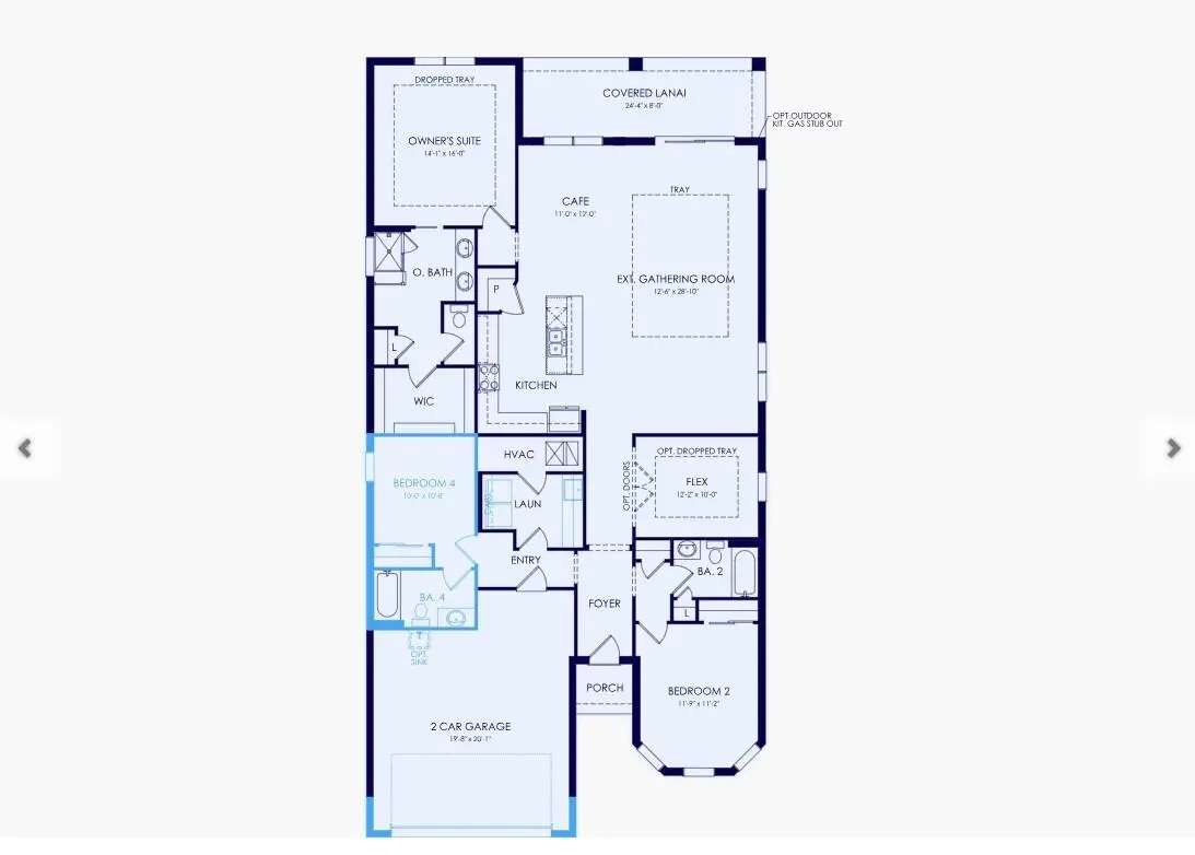 Floorplan at 10510 Northbrook Circle Mystique 64, Palm Beach Gardens