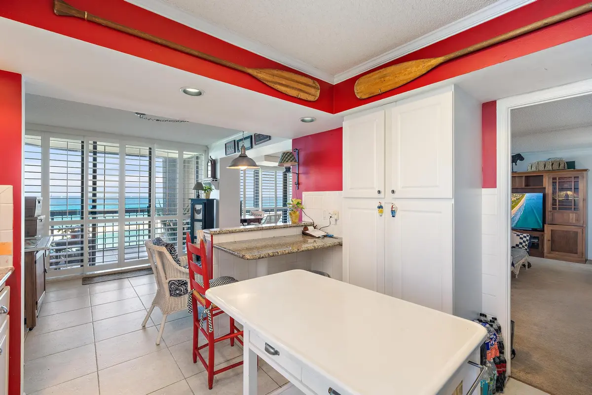 Kitchen at 5380 N Ocean Drive 6d, Singer Island