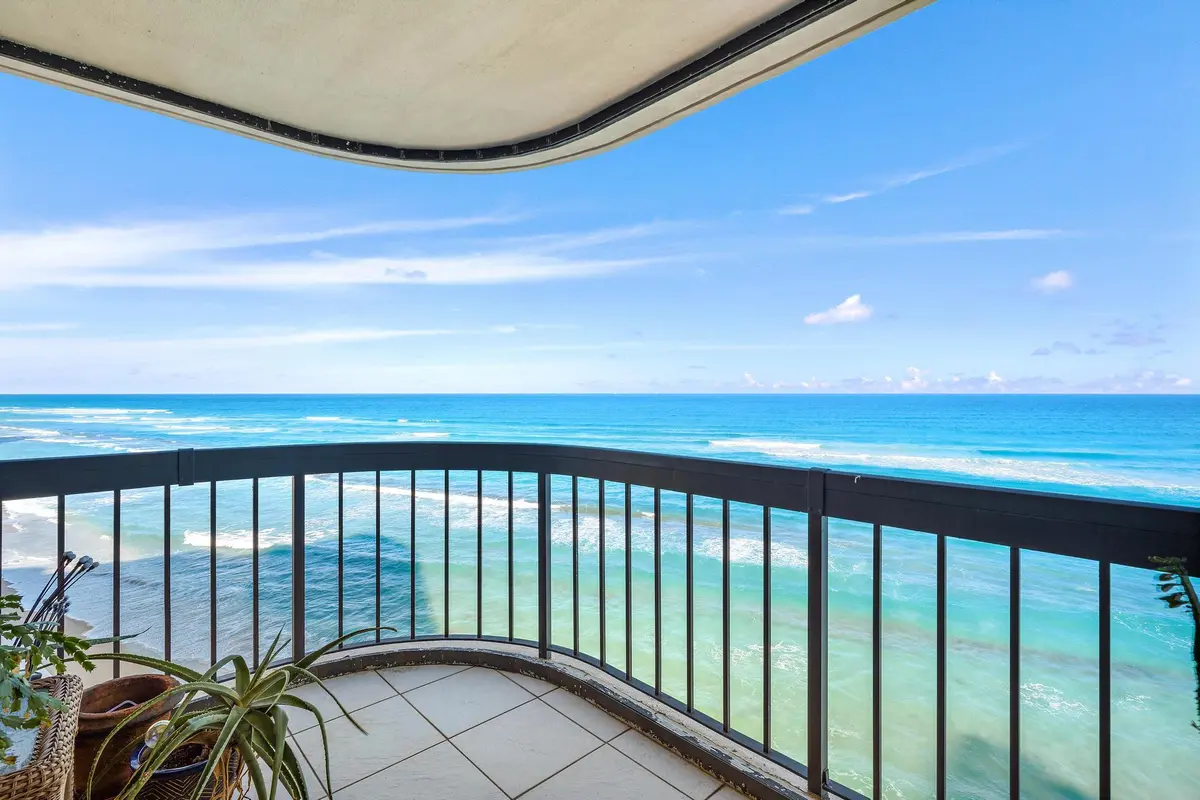 Balcony View at 5380 N Ocean Drive 6d, Singer Island