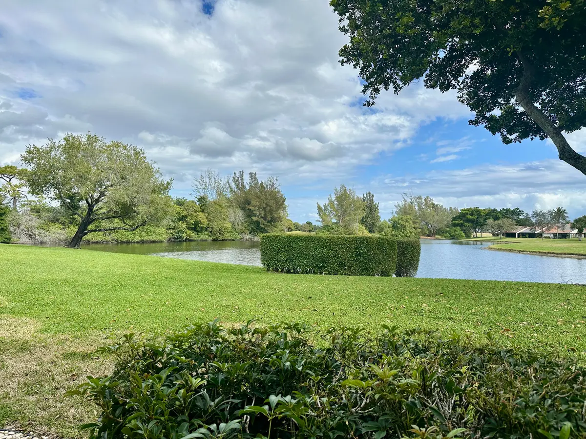 Lake view at 5819 Parkwalk Drive, Boynton Beach