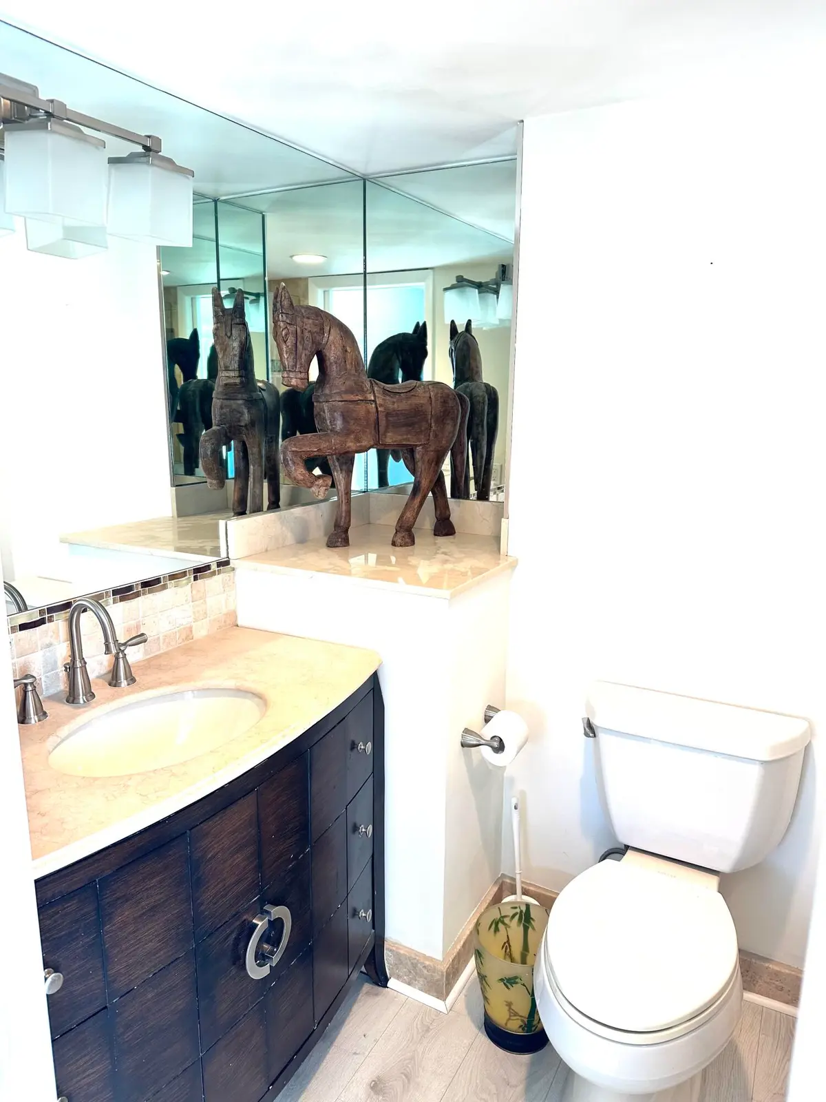 GUEST BATH at 4505 S Ocean Boulevard 102, Highland Beach