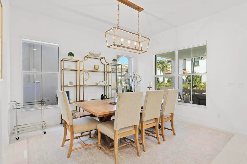 Dining Room at 7037 Edison Place, Palm Beach Gardens