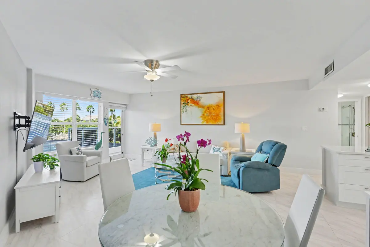 Living/Dining at 3700 Galt Ocean Drive 214, Fort Lauderdale