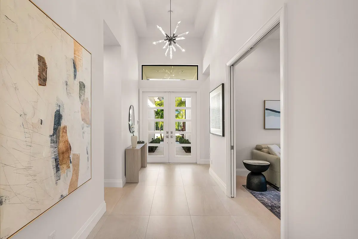 Foyer at 17135 Abruzzo Avenue, Boca Raton