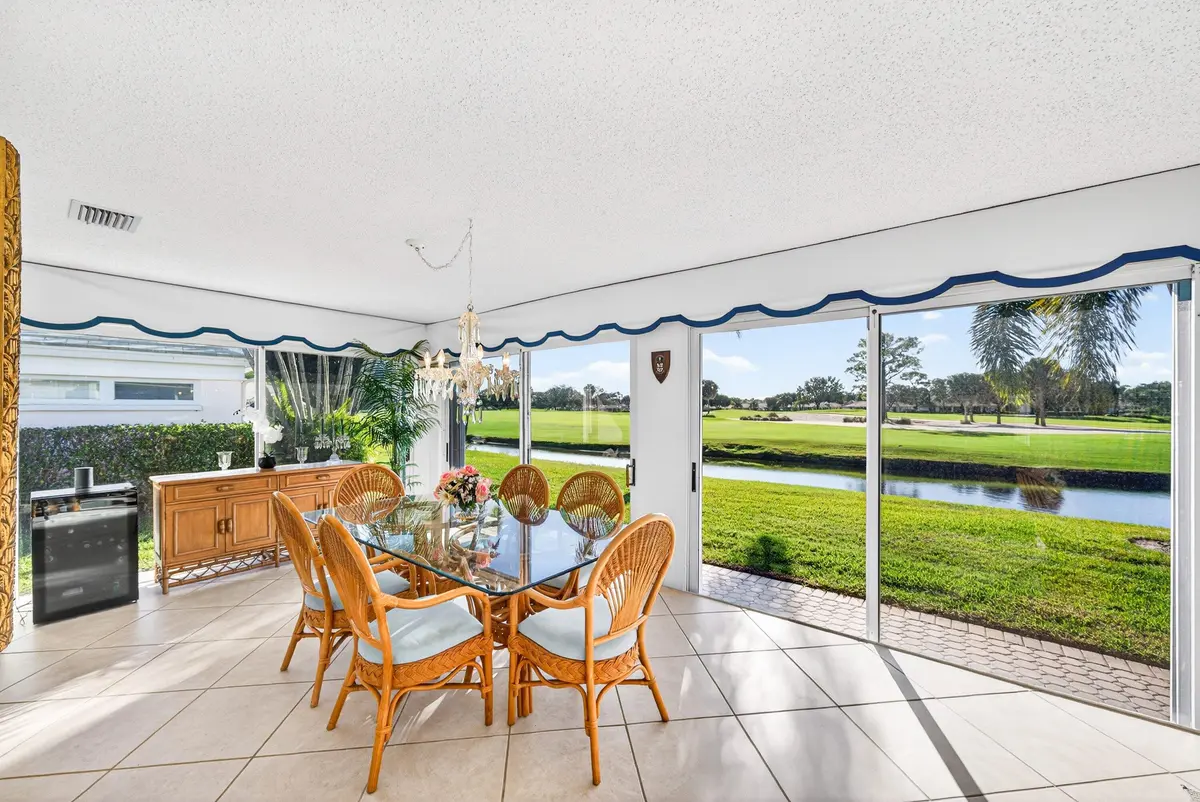 Dining Area at 4524 Sanderling Lane, Boynton Beach