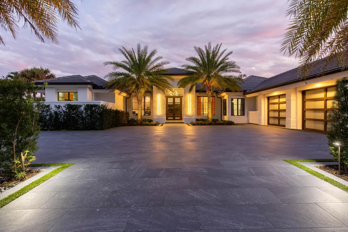 Driveway & Entry at 1768 Breakers West Boulevard, West Palm Beach