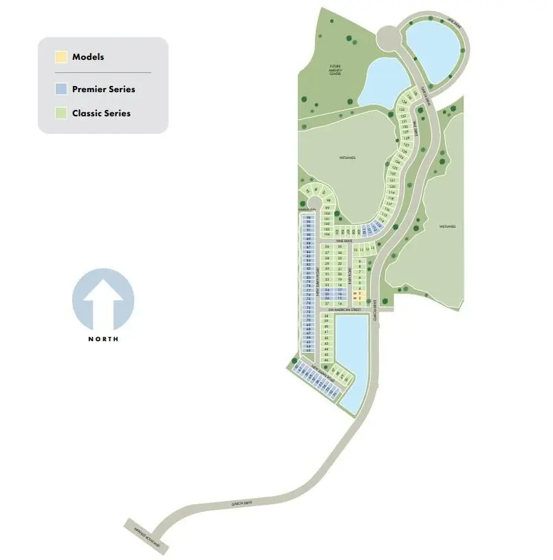Site map at 14402 SW New Dawn Road, Indiantown