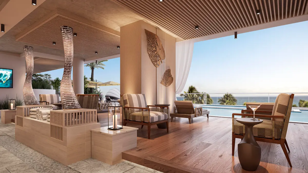 Amenity Deck at 305 Briny Avenue 304, Pompano Beach