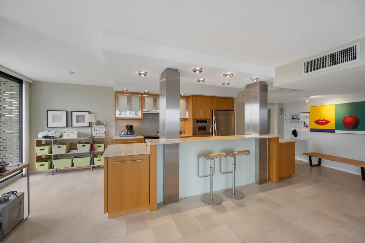 Kitchen at 3360 S Ocean Boulevard 3 G I, Palm Beach