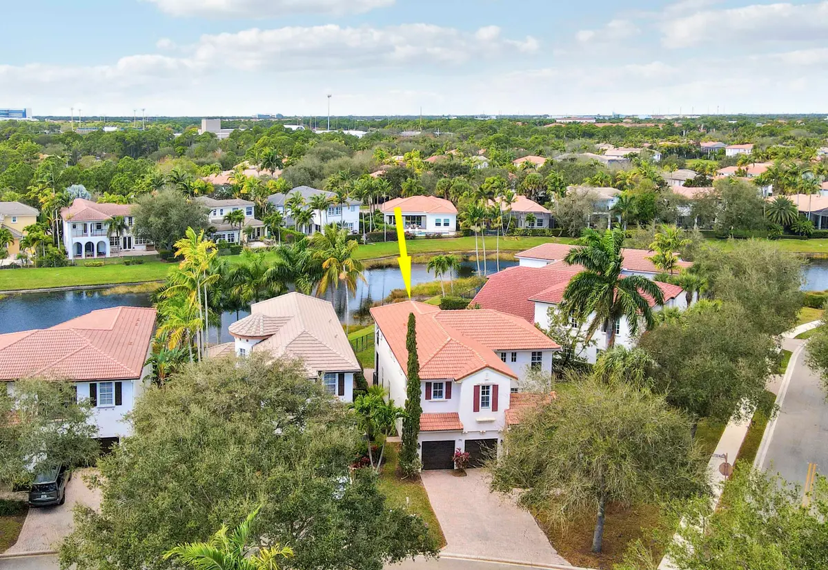 Front Aerial at 770 Bocce Court, Palm Beach Gardens