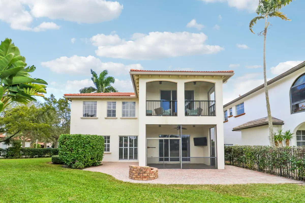 Rear View at 770 Bocce Court, Palm Beach Gardens