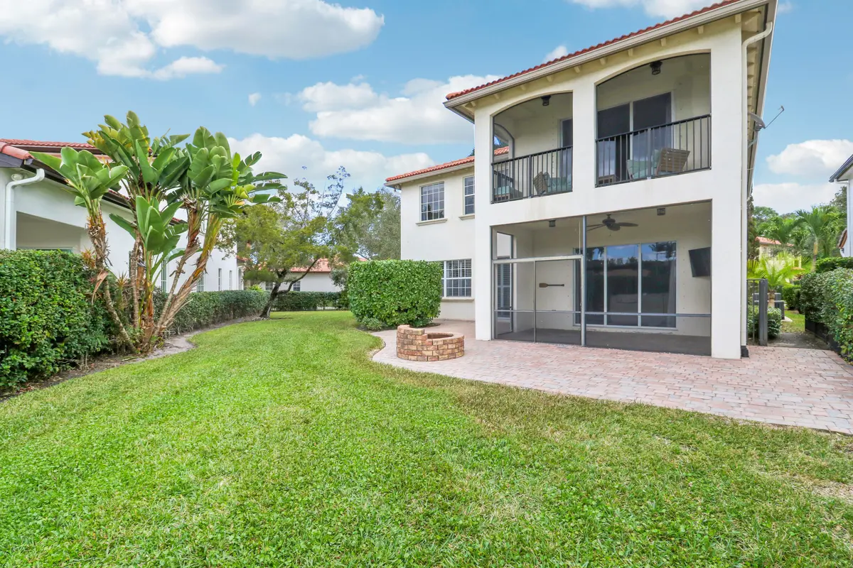 Rear Yard at 770 Bocce Court, Palm Beach Gardens