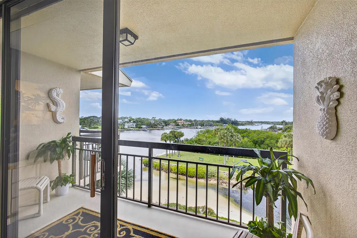 Balcony View at 1801 Marina Isle Way 502, Jupiter