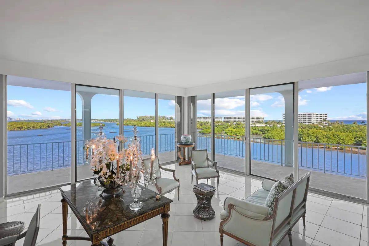 3.1 - Living Room at 2155 Ibis Isle Road Ph 3, Palm Beach