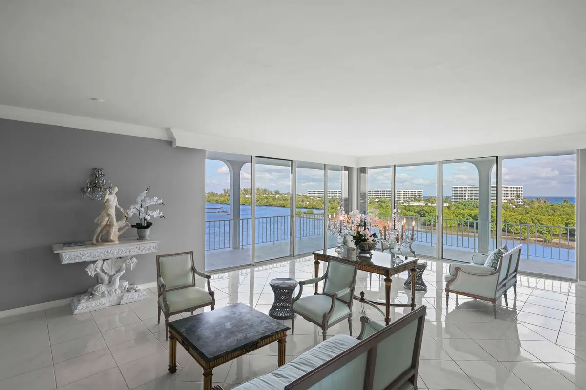 4.1 - Living Room at 2155 Ibis Isle Road Ph 3, Palm Beach