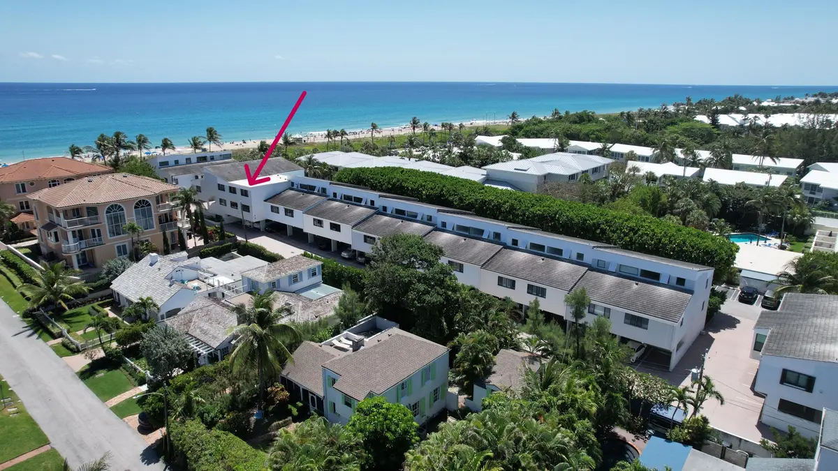 Arrow toward Roof at 250 S Ocean Boulevard 258, Delray Beach