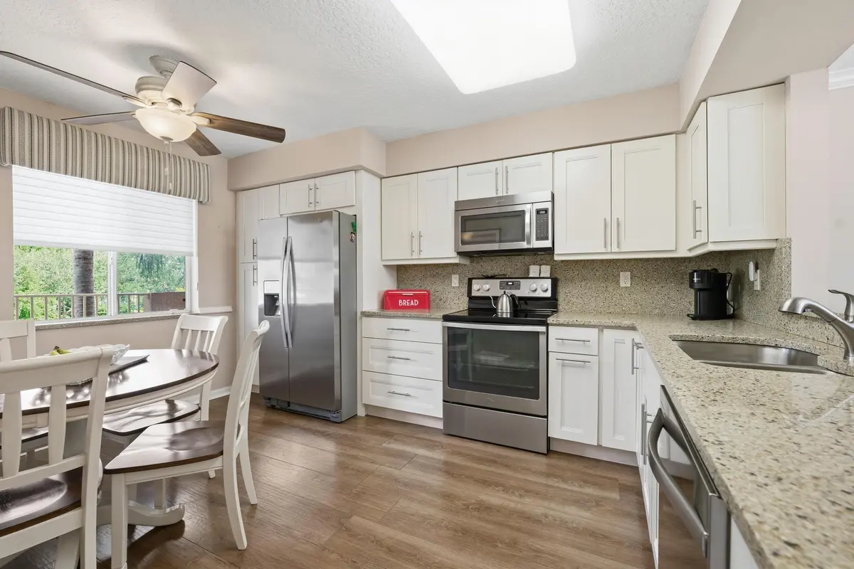 renovated kitchen at 5746 Crystal Shores Drive 307, Boynton Beach