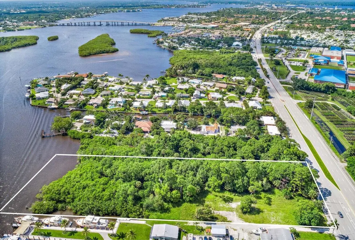 Kanner - side view of lot looking east at 0 S Kanner Highway, Stuart