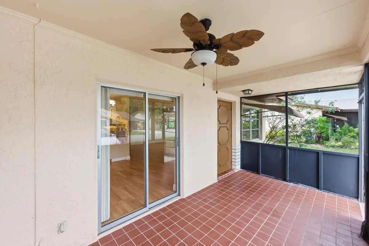 Patio at 14605 Candy Way, Delray Beach