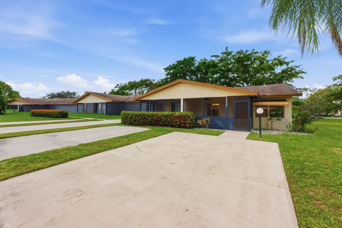 Front of the property at 14605 Candy Way, Delray Beach