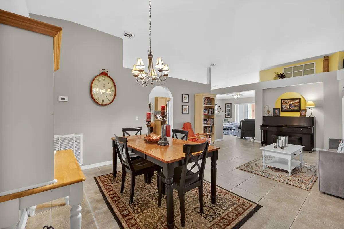 Dining room at 6141 NW Wild Cotton Way, Port St. Lucie