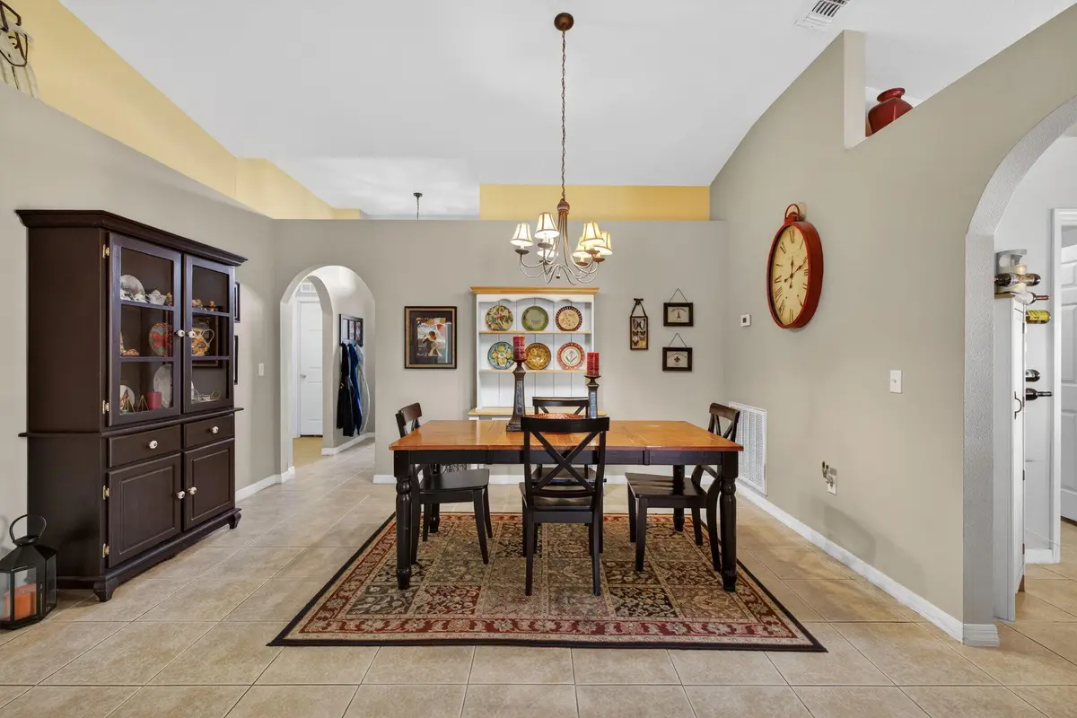 Dining room at 6141 NW Wild Cotton Way, Port St. Lucie