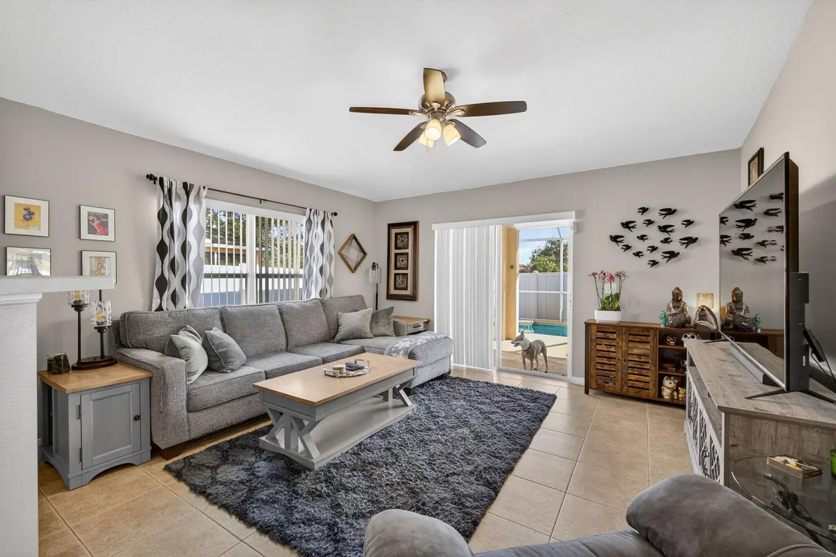 Family Room at 6141 NW Wild Cotton Way, Port St. Lucie