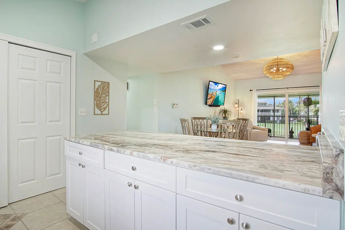 Kitchen at 2400 S Ocean Drive 821, Fort Pierce