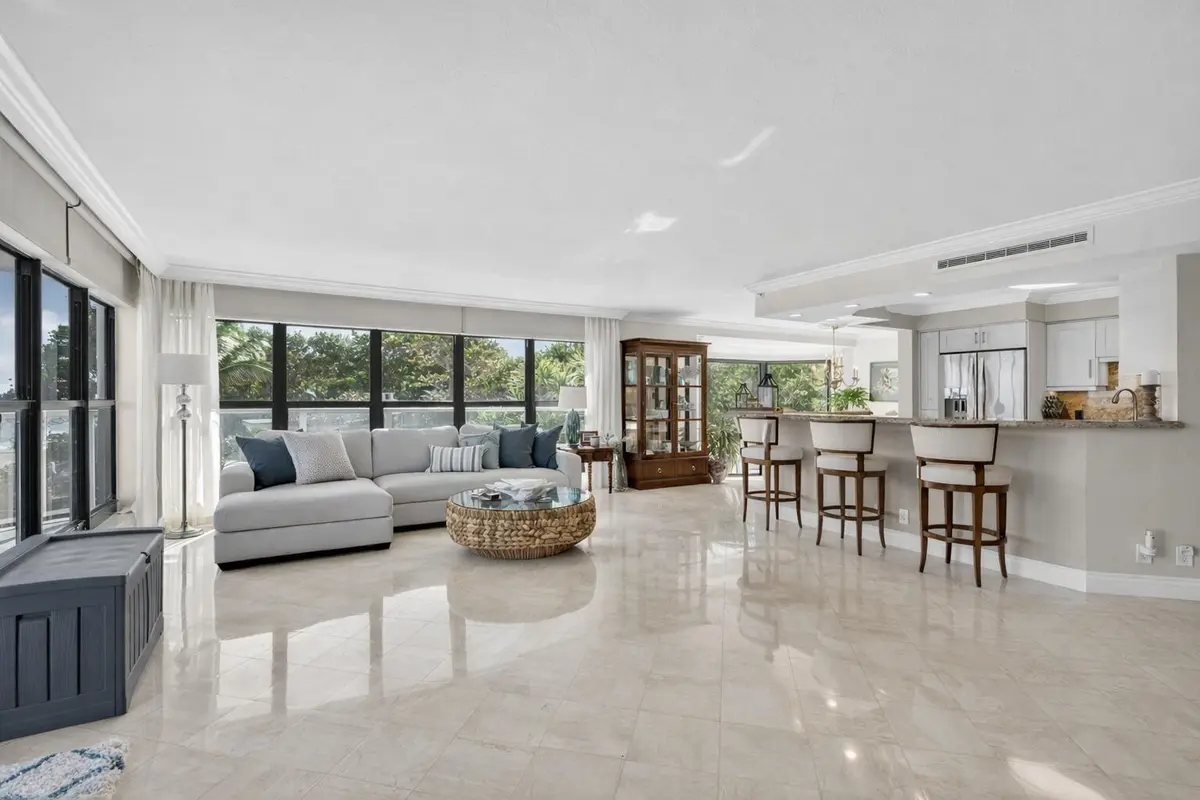 07 Abundance of Natural Light at 4605 S Ocean Boulevard 3a, Highland Beach
