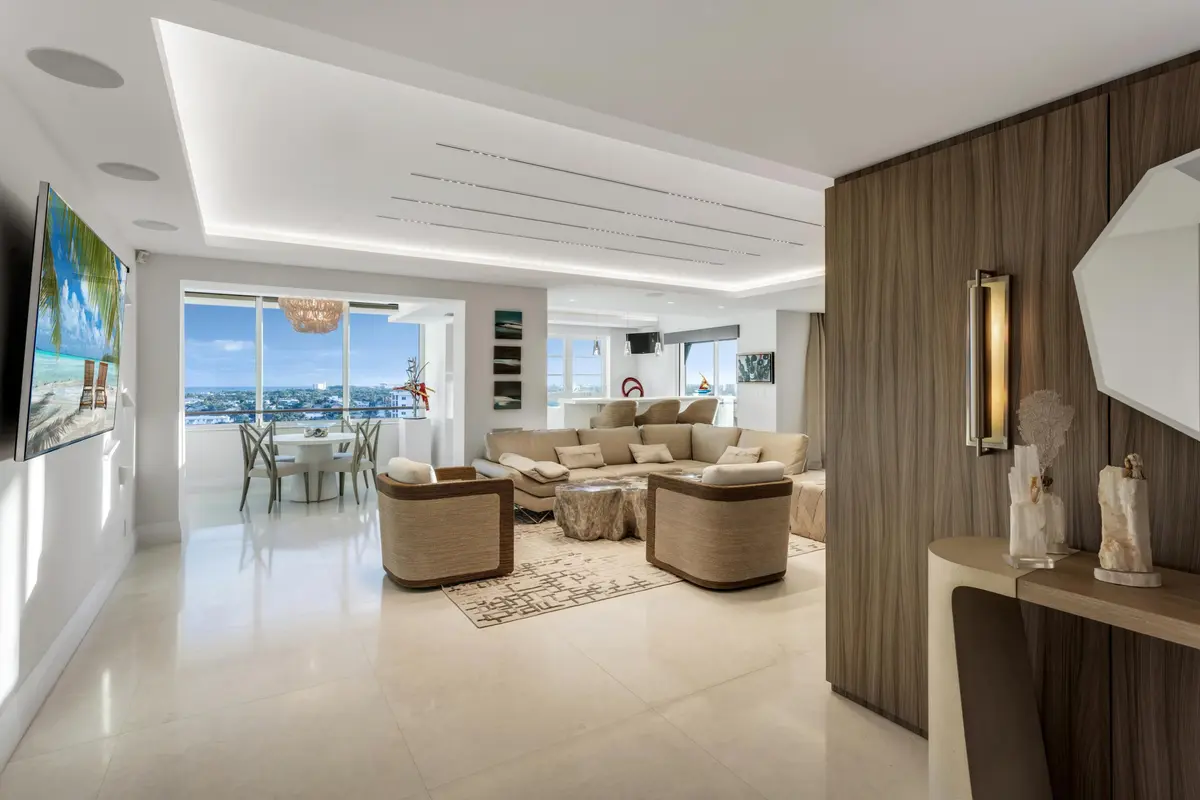 mls_FOYER_TO_LIVING_ANGLE_EB at 50 East Road 12g (penthouse), Delray Beach