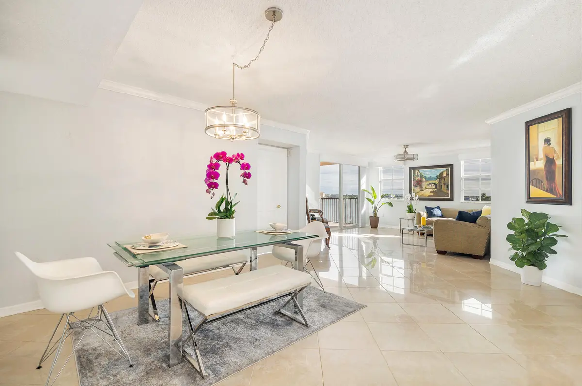 Dining Area at 1801 N Flagler Drive 639, West Palm Beach