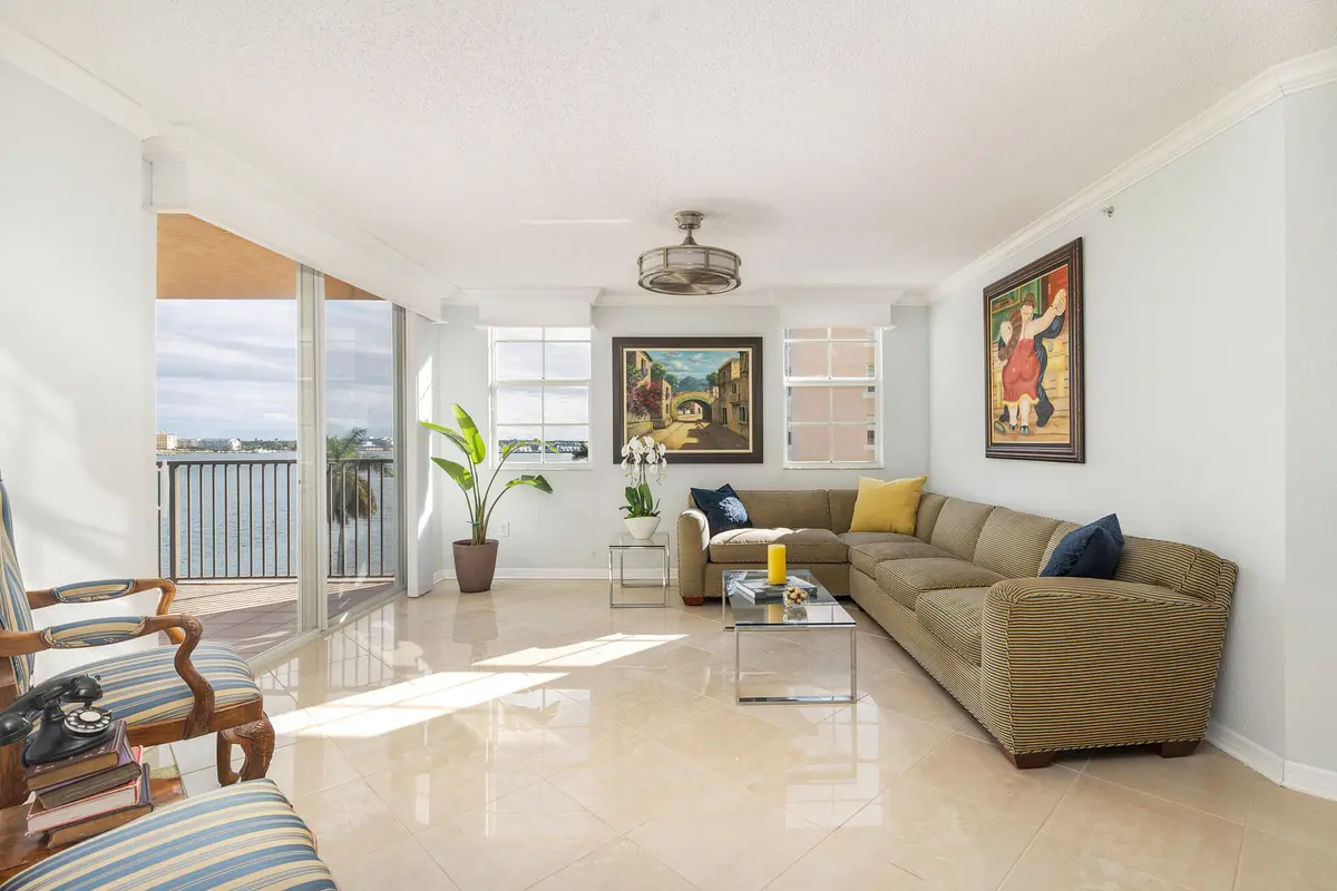 Living Room at 1801 N Flagler Drive 639, West Palm Beach