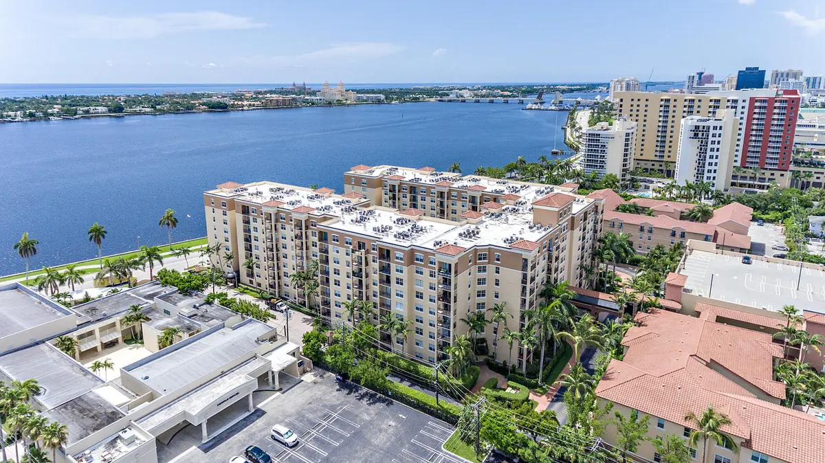 Aerial at 1801 N Flagler Drive 639, West Palm Beach