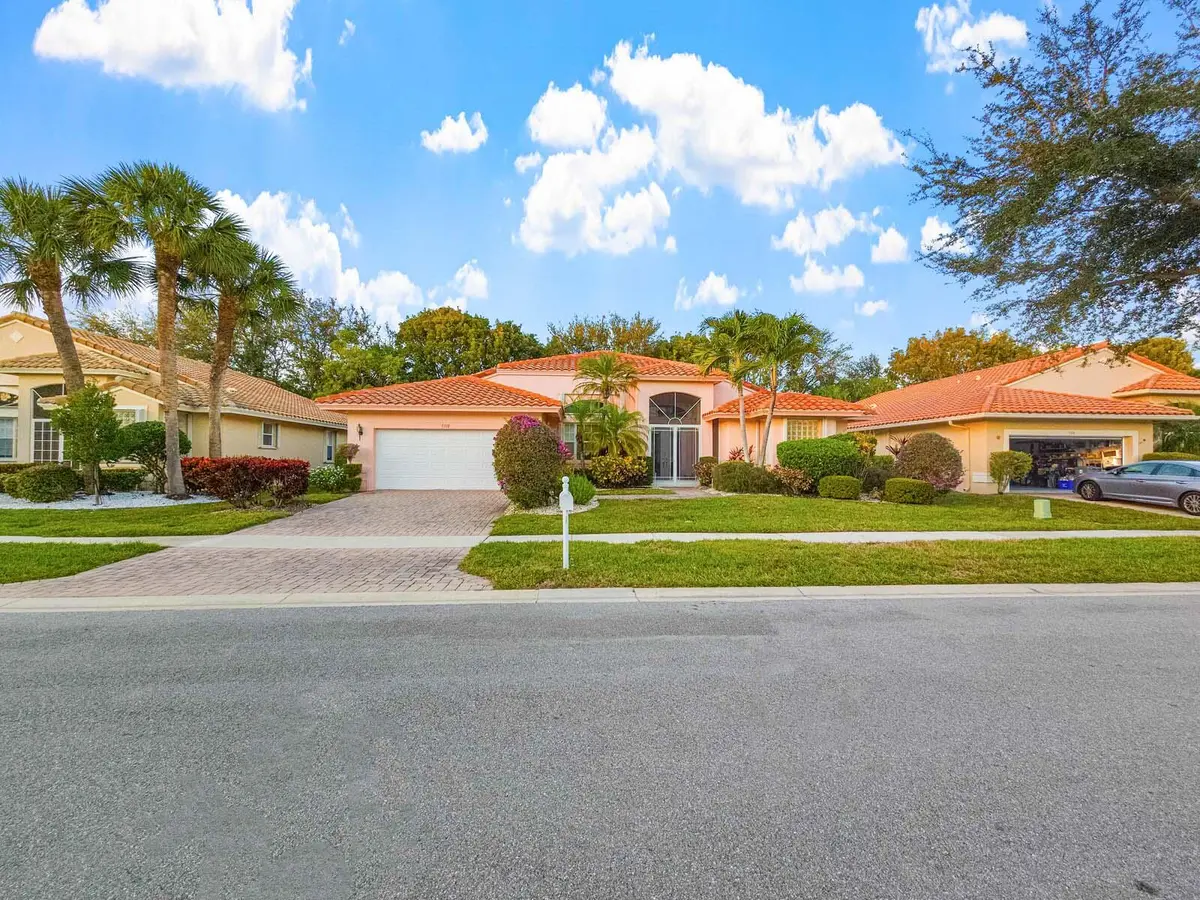 FRONT OF HOUSE at 5318 Landon Circle, Boynton Beach