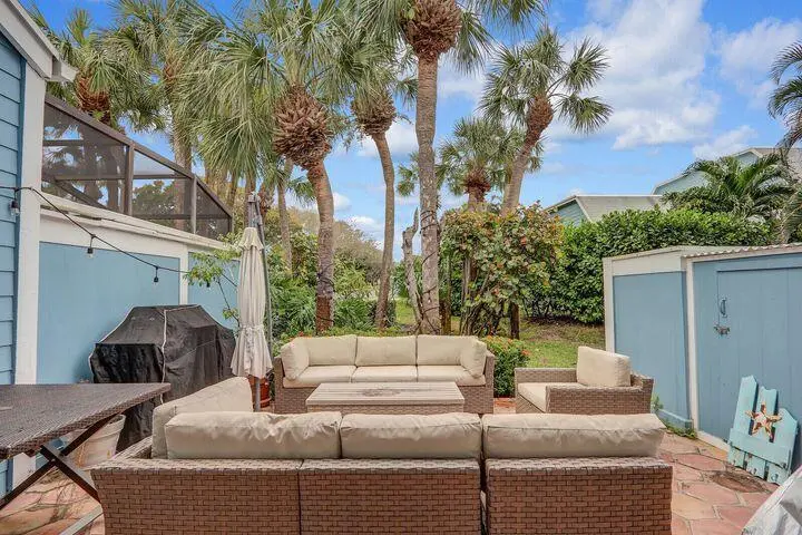 Back Patio at 726 Ocean Dunes Circle, Jupiter