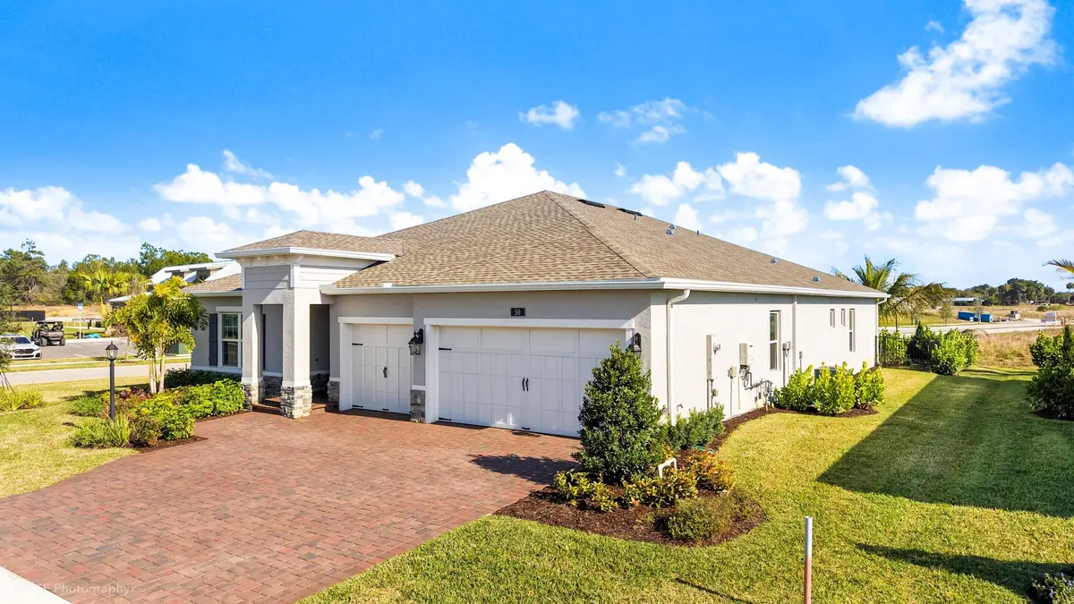 Front/Right Elevation at 50 Judah Lane, Sebastian