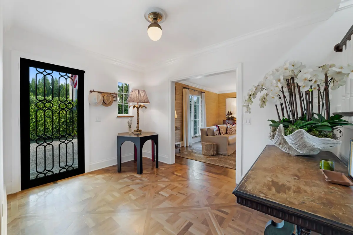 Foyer at 218 List Road, Palm Beach