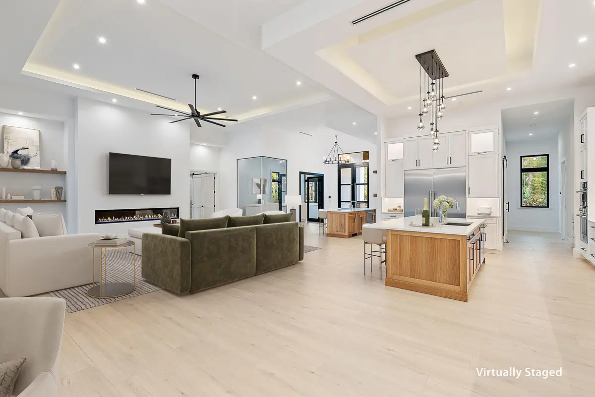 Open Great Room/Kitchen at 14527 Pepper Bush Drive, Palm Beach Gardens