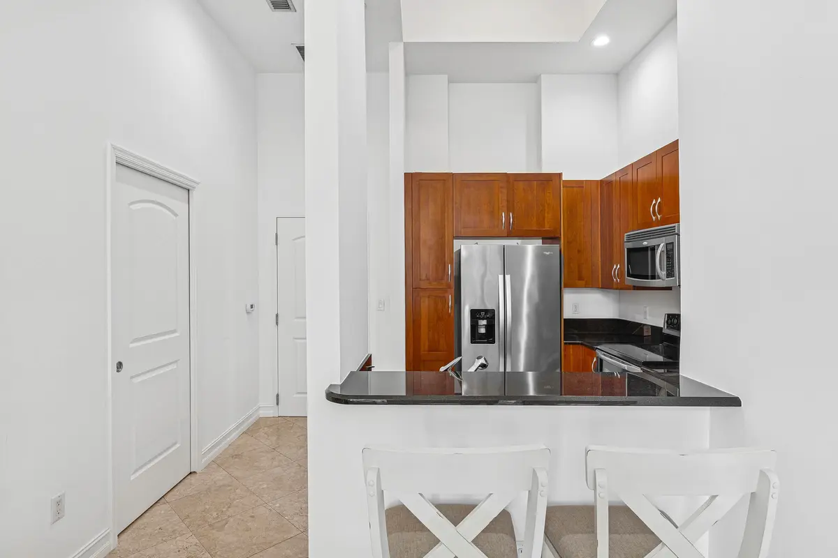 Kitchen Eat-In Bar at 701 S Olive Avenue 305, West Palm Beach