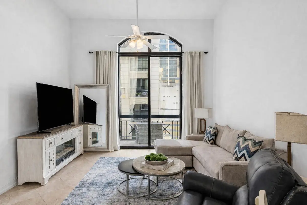 Spacious Living Room at 701 S Olive Avenue 305, West Palm Beach