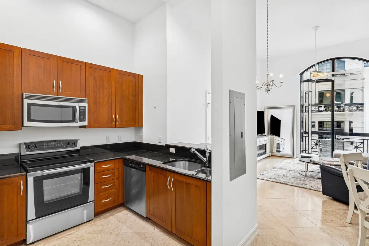 Kitchen at 701 S Olive Avenue 305, West Palm Beach