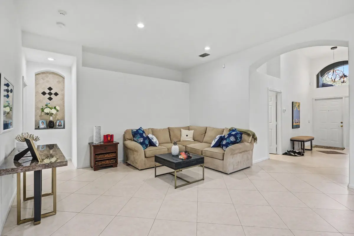Living room at 7308 Cortes Lake Drive Drive, Delray Beach