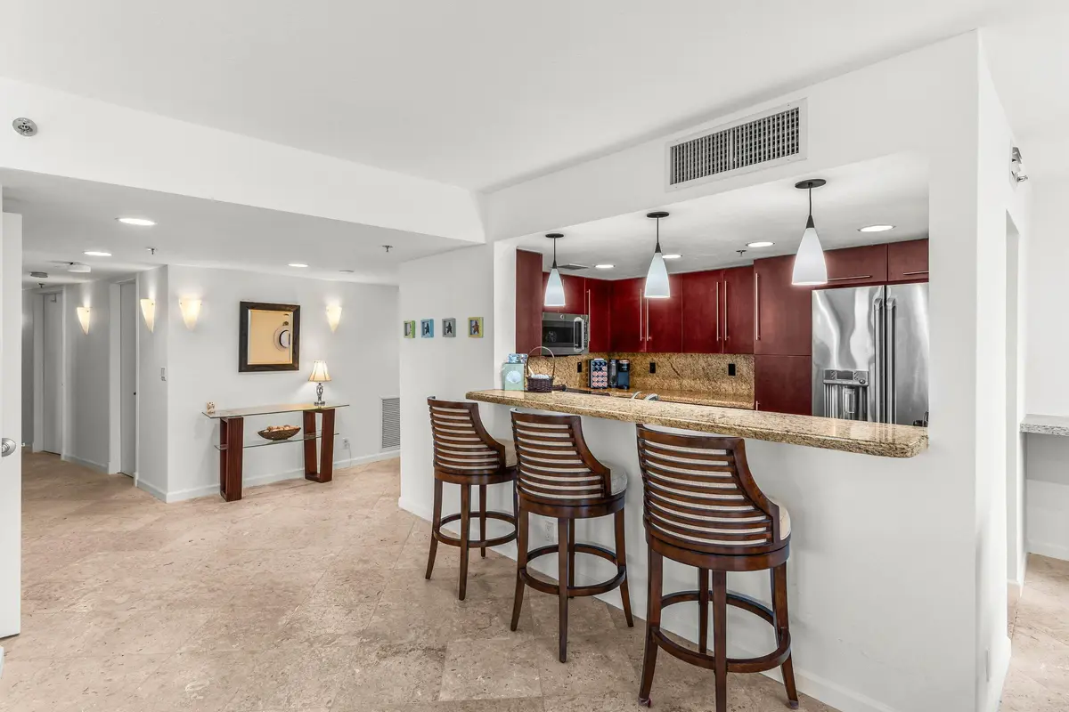009 Kitchen at 3360 S Ocean Boulevard 3bi, Palm Beach